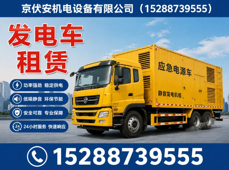 新乡发电机出租展示图